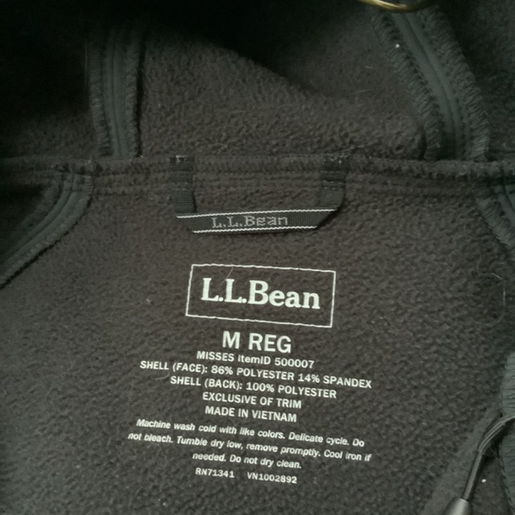 LL Bean Women’s Soft Shell Jacket M EUC - Picture 3 of 3